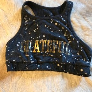 Grateful Spiritual Gangster yoga bra